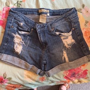 Jean shorts